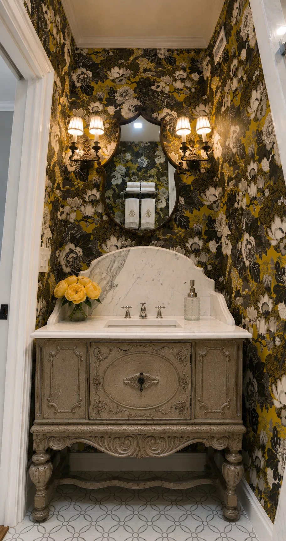 Alamo Heights 1920's Update interior design detail