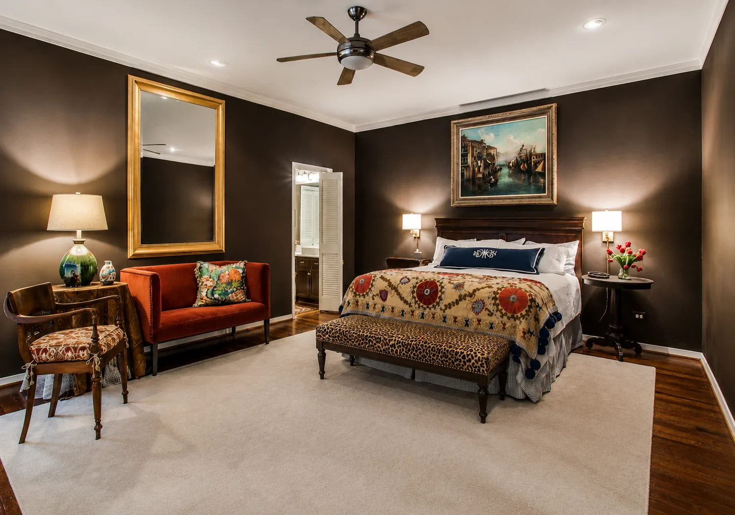 Bedroom — Monte Vista, Texas 124-Year-Old National Historic Preservation Home