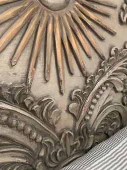 Before renovation — custom finishes & hand-painted furniture interior design detail, Custom Finishes & Hand-Painted Furniture
