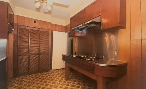 Before renovation — kitchen, Alamo Heights 1920's Update