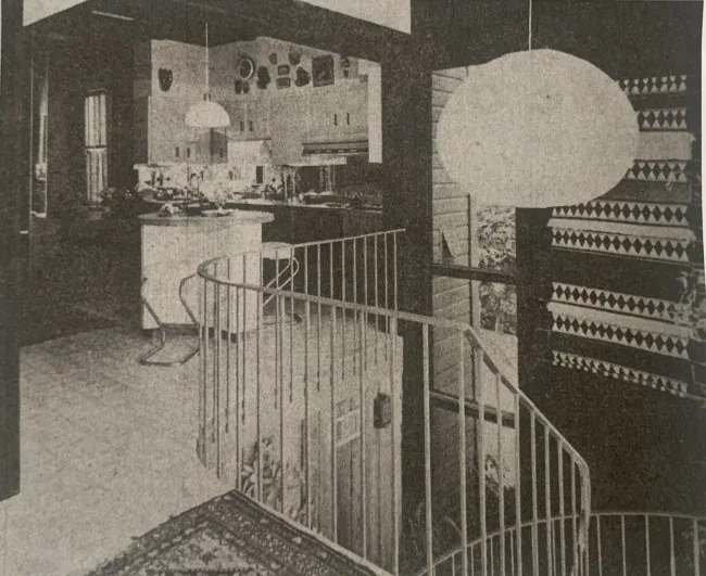 Before renovation — lighting feature, Monte Vista, Texas 124-Year-Old National Historic Preservation Home