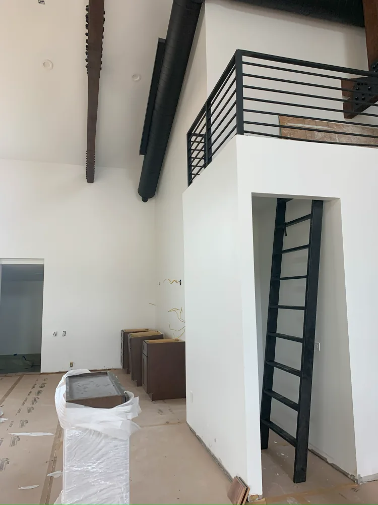 Before renovation — texas country living new construction interior design detail, Texas Country Living New Construction