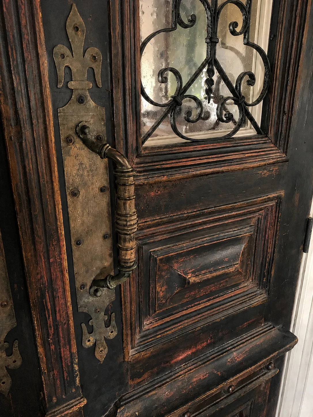 Custom door detail — Custom Finishes & Hand-Painted Furniture