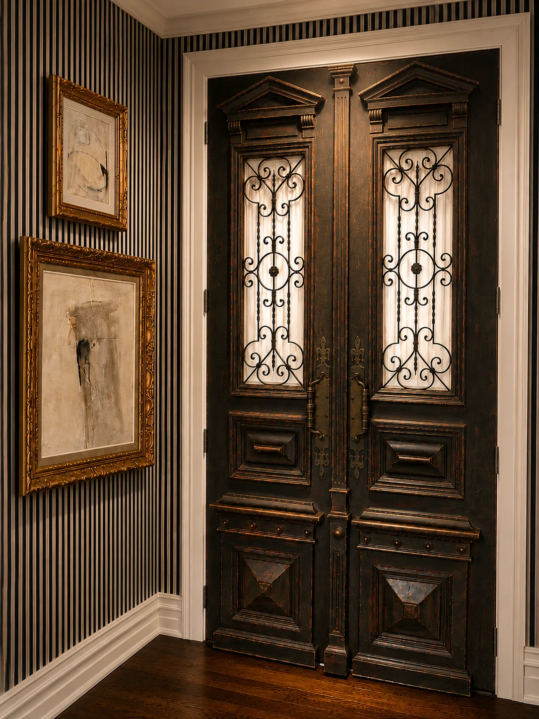 Bedroom — Custom Finishes & Hand-Painted Furniture