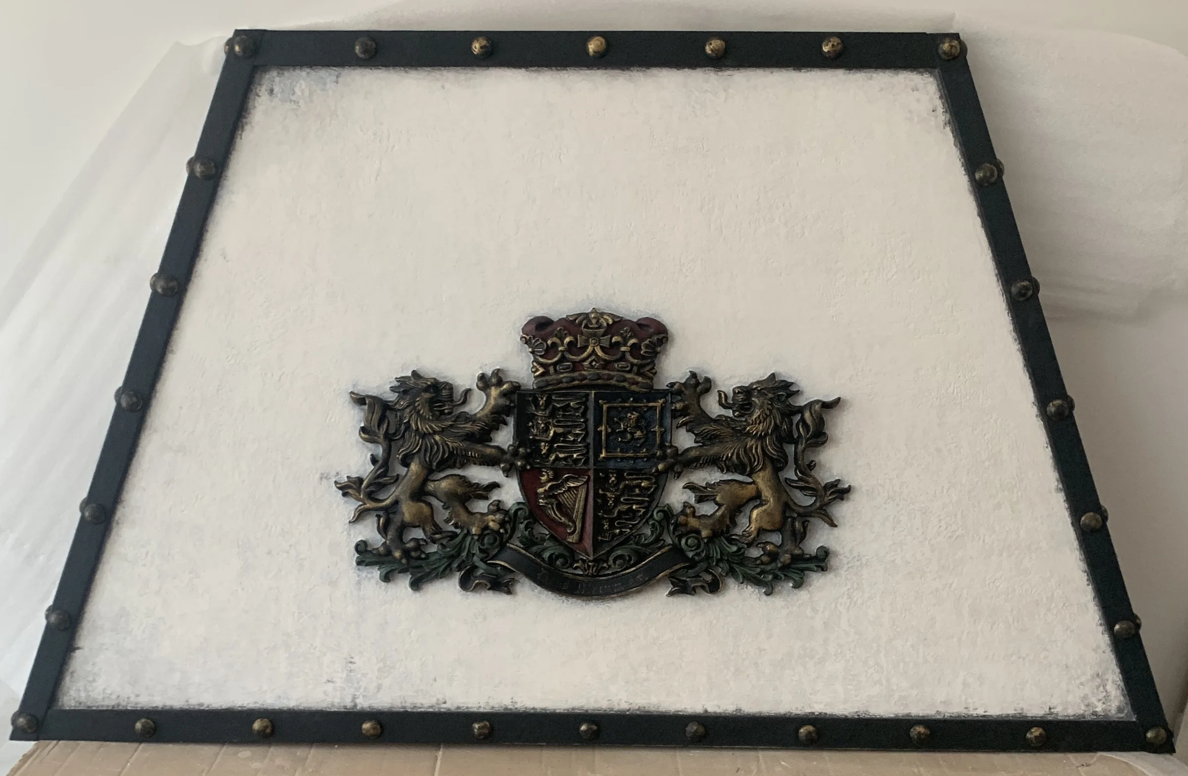 Custom range hood detail — Alamo Heights 1920's Update