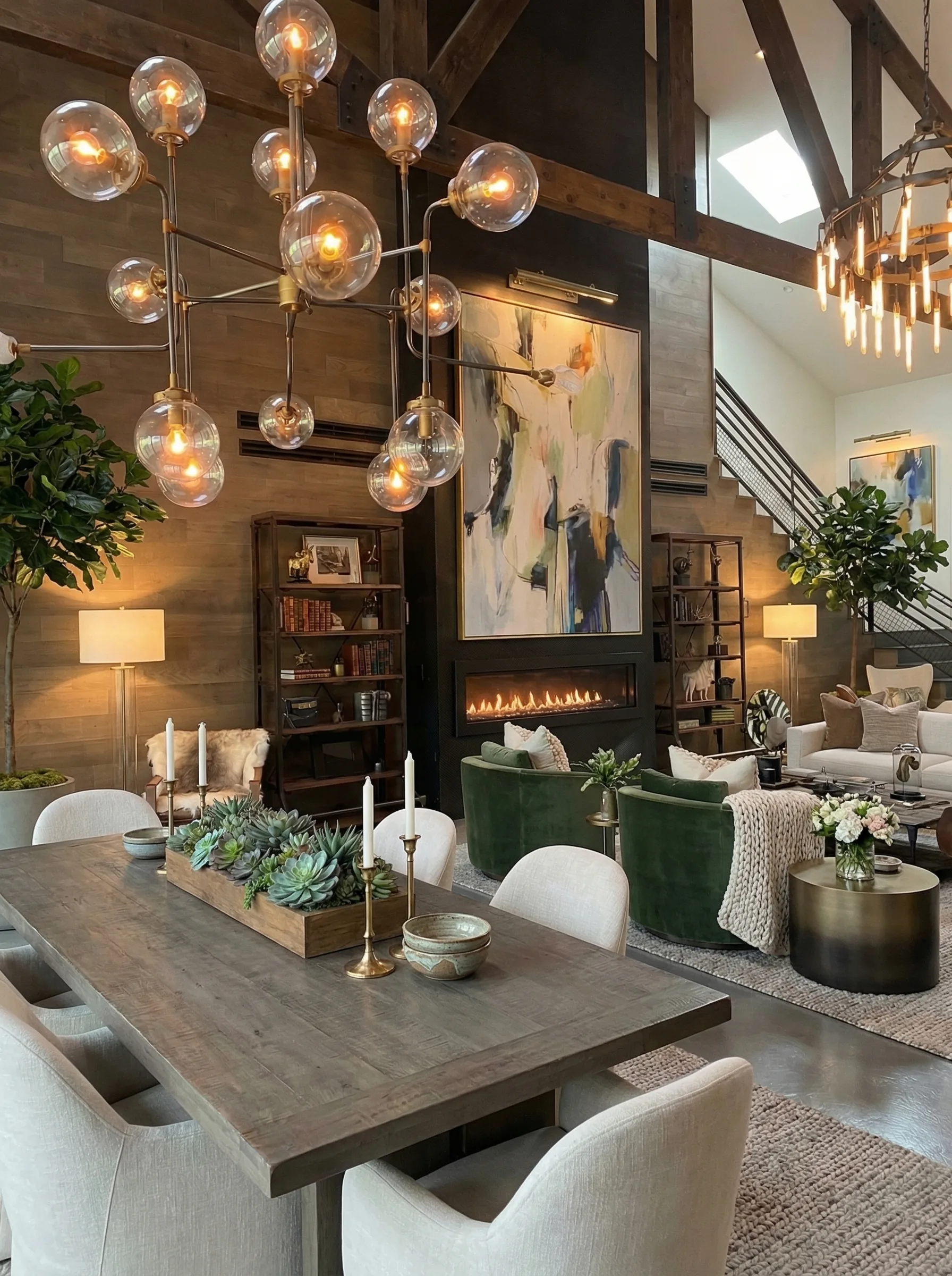 Texas Country Living New Construction interior design detail