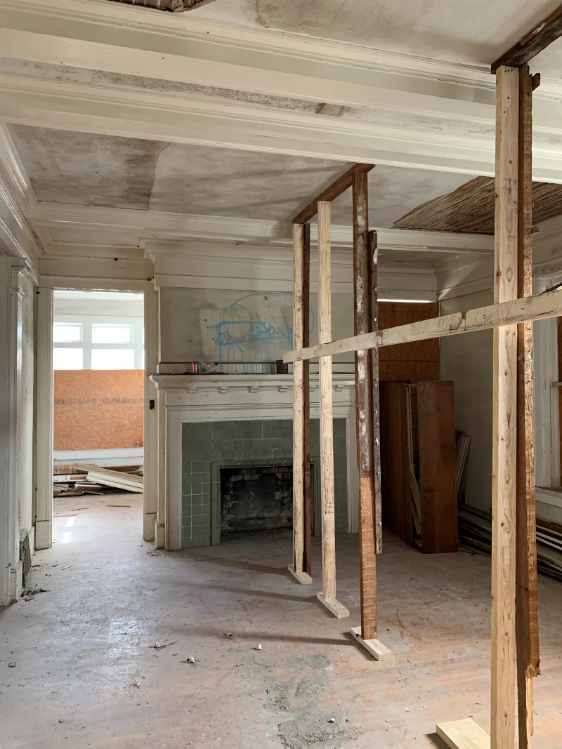 Monte Vista Historic Remodel interior design detail